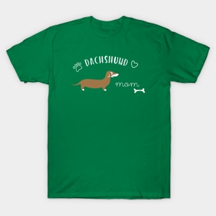 Dachshund Mom T-Shirt